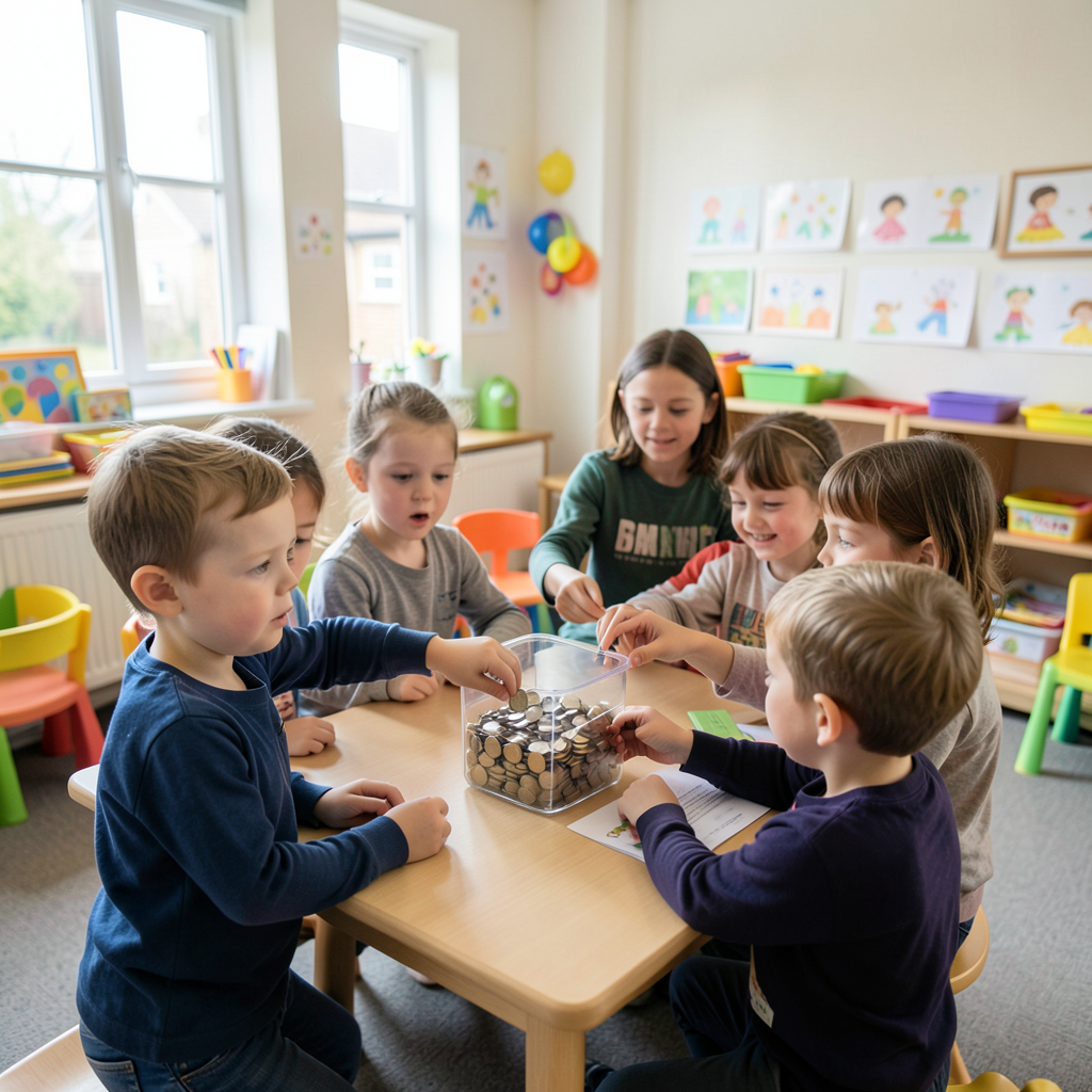 Burnley nurseries and schools raise £854.25 for Yorkshire Air Ambulance